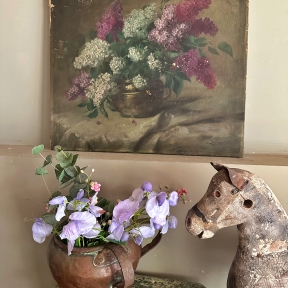 French lilacs painting 