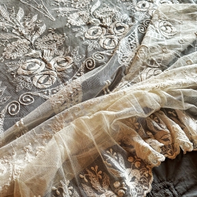 Large piece of French lace 