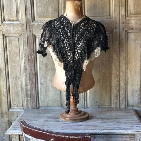Antique French collar / bodice 