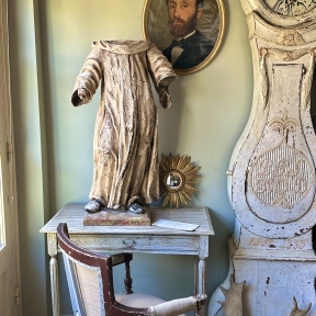 18e eeuws headless houten beeld
