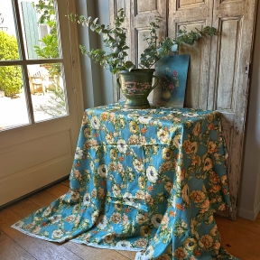 Floral fabric from Paris 